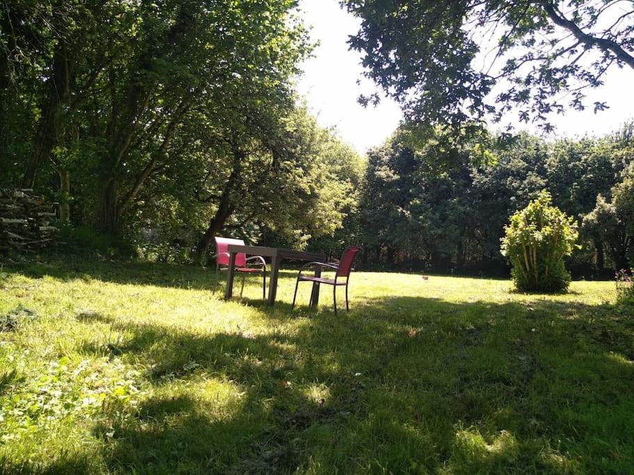 Les Crins De Gaia Villa Plogastel-Saint-Germain ภายนอก รูปภาพ